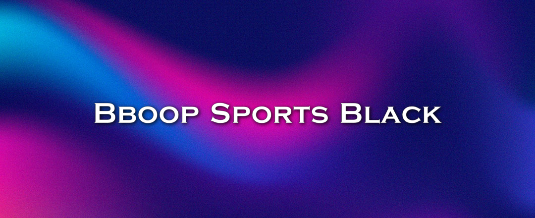 Bboop Sports Black