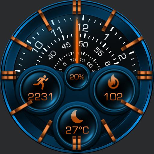 THESEUS ROTATE Watch Face