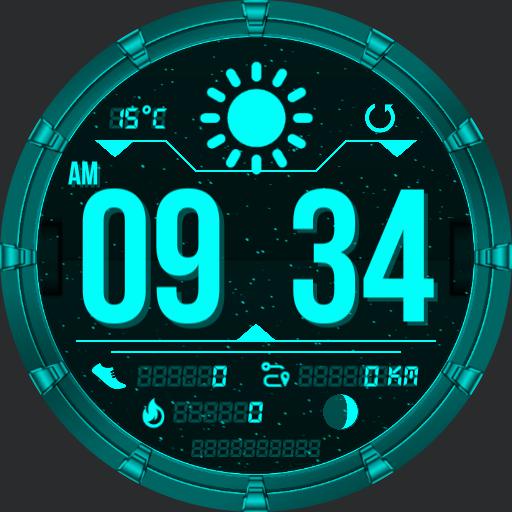 GALACTIC Watch Face