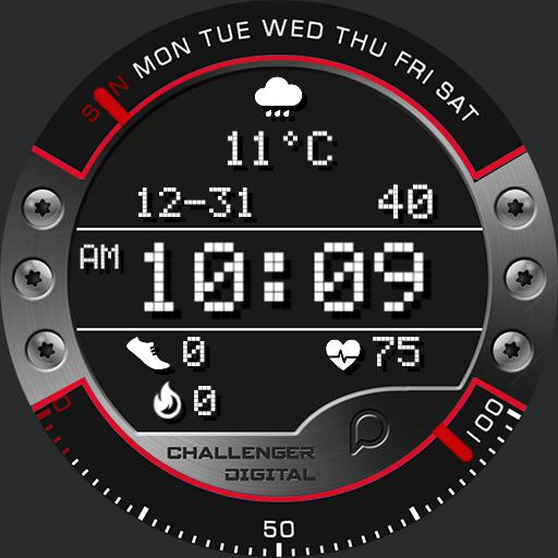 CHALLENGER DIGITAL Watch Face
