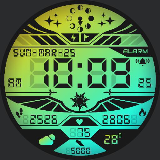 ICARUS GRADIENT Watch Face