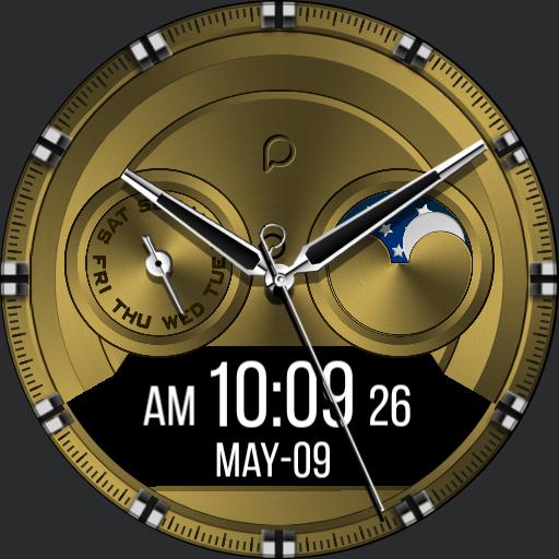 GOLD TIME Watch Face