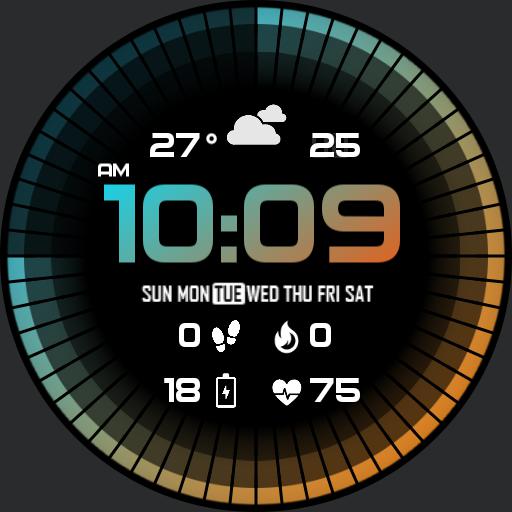 GRID GRADIENT Watch Face