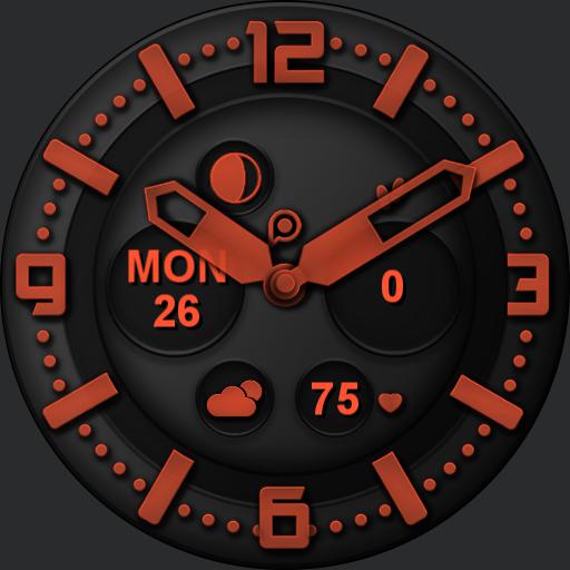 INFINITY DARK Watch Face