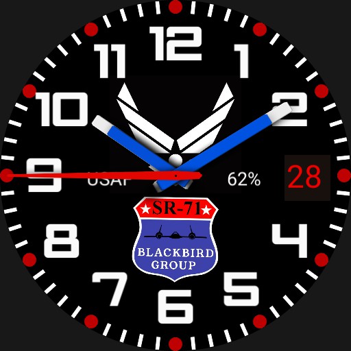 SR71 BLACKBIRD GROUP • WatchMaker the world's largest watch face platform