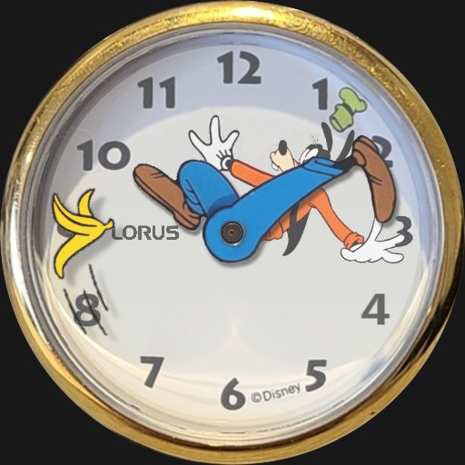  Goofy Slipping On A Banana Vintage 80s version