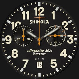 Shinola Runwell Chronograph Weather