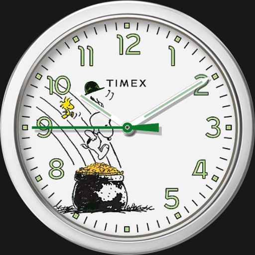  Timex Snoopy St. Patricks Day