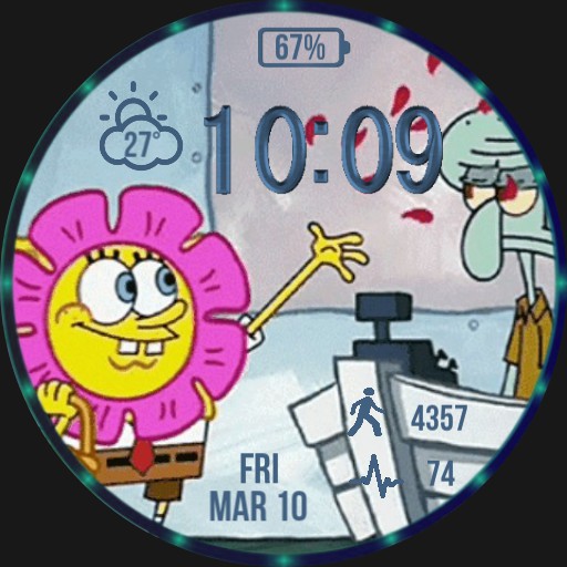 SpongeBob & Squidward Celebrate Spring