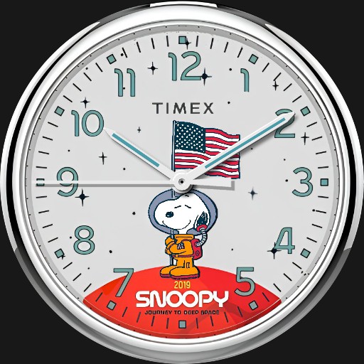 Timex Snoopy NASA 1