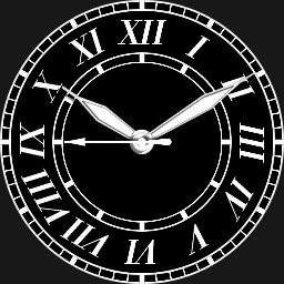 Brute R Minimalistic Roman Numbers Watch