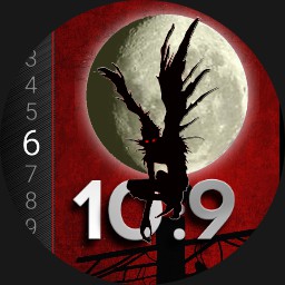 Ryuk And the moon