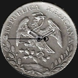 Silver, 8 Reales, Mexico, 1890