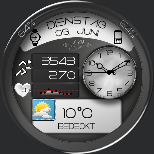 Outdoor Sport Weather Face Animation