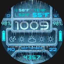 AI Watchface: Icicle Edition 