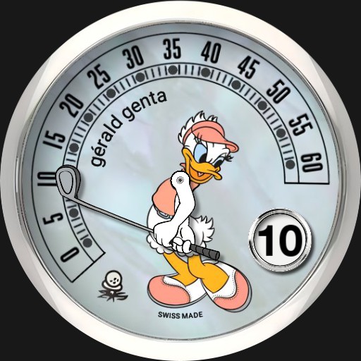  Gerald Genta Daisy Duck Golfer