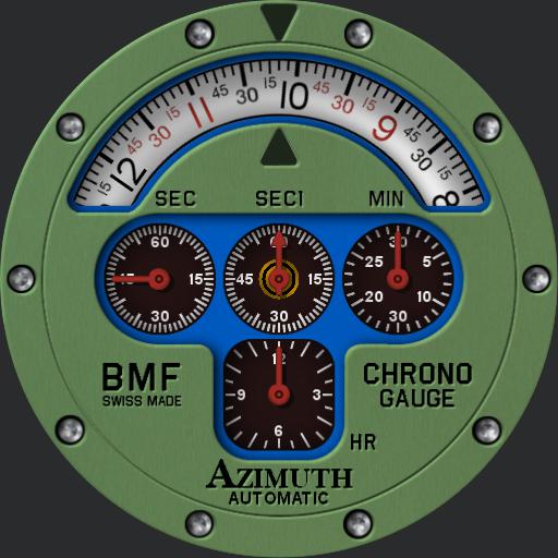 Azimuth Mecha-1 Chrono Gauge BMF V2 Ucolor