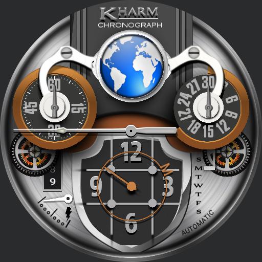 CHARMEGABRAN,  KHARM Chronograph II