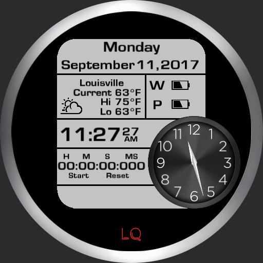 Silver and  Black Digital Copy