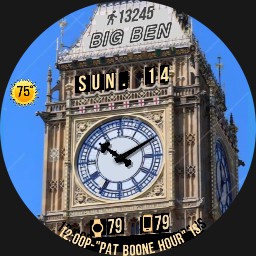BIG BEN in London Tells The Time - WOS6