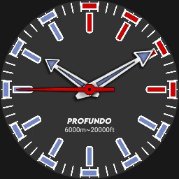 Brute PROFUNDO Diver Military Field Watch Colours Lume