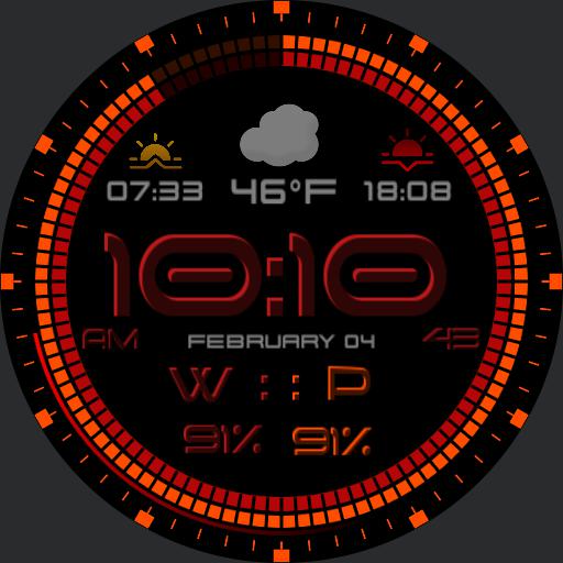 Original Red Futuristic 