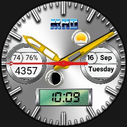 Silver watch 