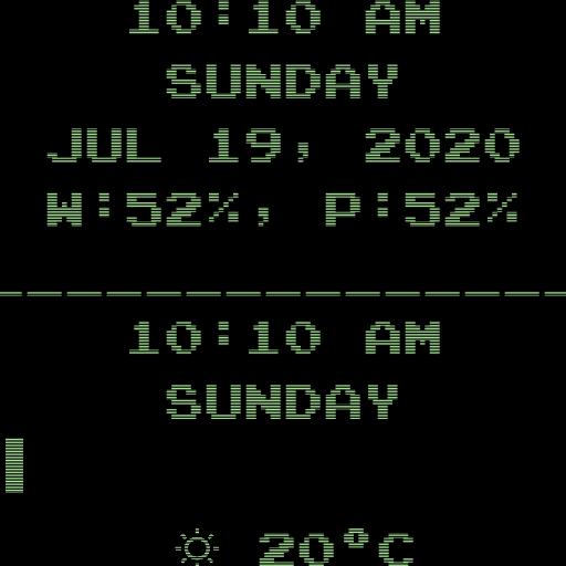 Printing code for Xiaomi Mi Watch