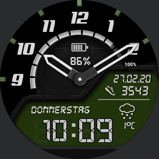 Mjo2000 Hybrid dark Watch V3 multic
