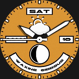 Brute Perpetual Calendar Moonphase Weather Watch Colours