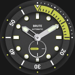 Brute STREET DIVER Small Seconds Military Field Watch