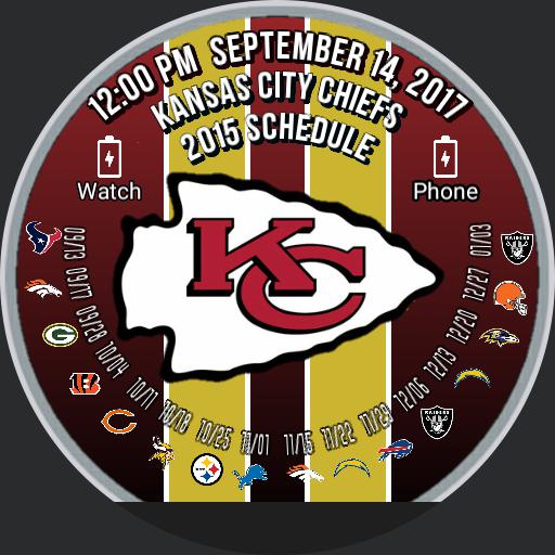 2015 Kansas City Chiefs Schedule