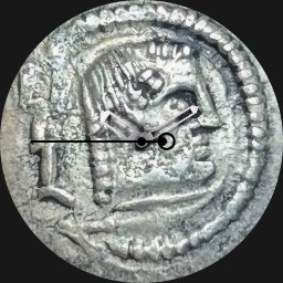 Silver, Himyar King Tharan Yaub, 175 CE,1