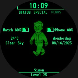Fallout 4 Pip-Boy Watch Square Copy