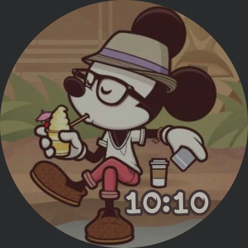 Hipster Mickey Mouse Dole Whip