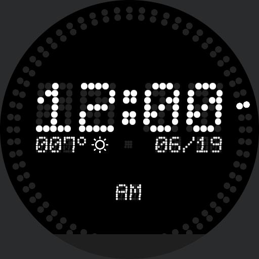 LED Farenheit / 12hrs