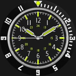 Brute Classic Military Field Watch Rotating Bezel