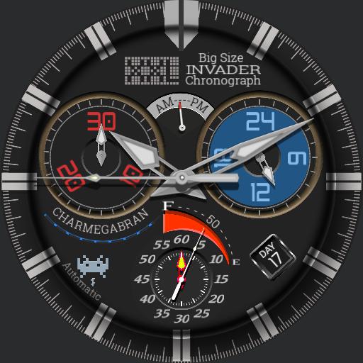 CHARMEGABRAN, XXL Big Size Invader