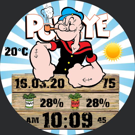 Popeye the sailor