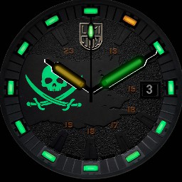 Luminox Pirates and swords 