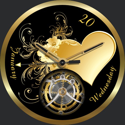 Gold Heart Tourbillon