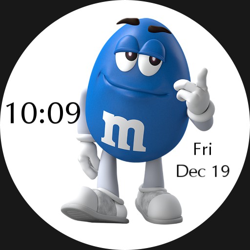 Blue M&M
