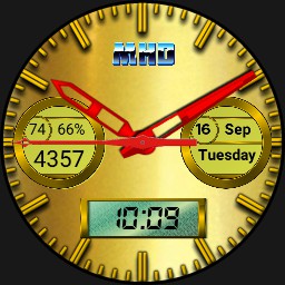Gold watch