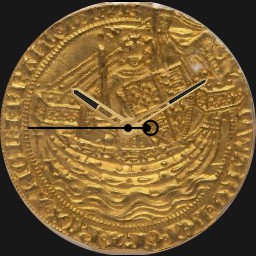  Gold, Edward III, England,1 Noble, 1354