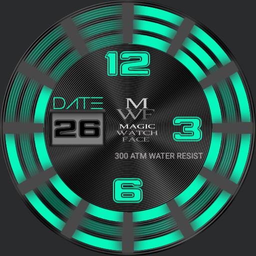 MAGIC Watch Hands free luminated Green 1