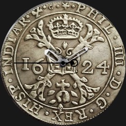 Silver, Philip IV, Spain, 4 Reales, 1624