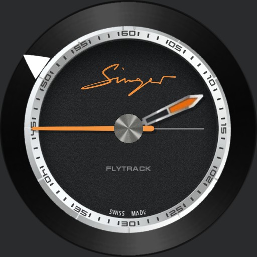 singer reimagined flytrack concept watch