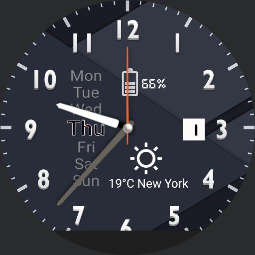 Blu-Palermo watch face Copy