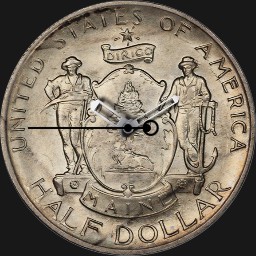 Silver, Maine Centennial, Half Dollar, 1920