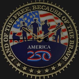 Brass, U.S, 250th Anniversary, Medal, 2025
